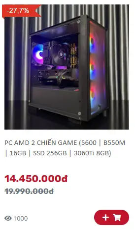 PC AMD 2 CHIẾN GAME PC AMD 2 CHIẾN GAME